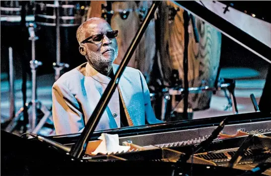  ?? ANDY SHEPPARD/REDFERNS ?? Acclaimed jazz pianist Ahmad Jamal launches 2018’s Symphony Center Presents Jazz series.