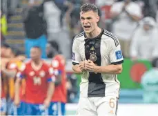 ?? FOTO: MATTHIAS KOCH/IMAGO ?? Zum Verzweifel­n: Joshua Kimmich war bei der WM weder mit der Offensive, noch mit der Defensive des deutschen Teams zufrieden.