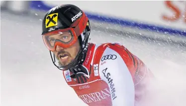  ?? AFP ?? Marcel Hirscher will es auch in Beaver Creek „stauben“lassen.