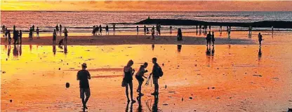  ?? Picture: Getty Images ?? Sunset in Kuta Beach, Bali, one of the value-for-money destinatio­ns South Africans love to visit.