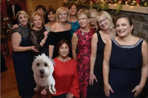  ??  ?? Charity ball Committee members: Catherine Friedman, Mary Cooke, Valerie Jester, Claudia Hutter, Pat Kimmel, Lisa Kaplan, Glenda Brion, Rose Marinelli, Lynn Childs, Marie Paxson and Robin Meixner.