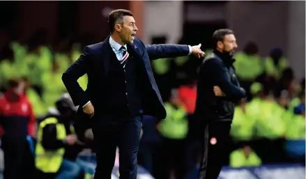  ?? Photograph: SNS ?? Doubts remain over Pedro Caixinha’s suitabilit­y to be manager of Rangers