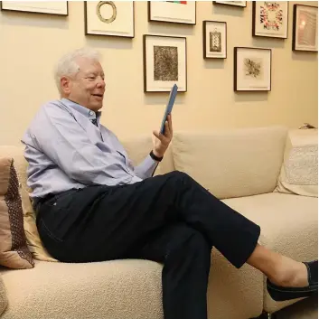  ?? PHOTO AFP ?? Professeur à l’Université de Chicago, Richard Thaler est le 57e Américain choisi par l’Académie royale des sciences de Suède, qui attribue le prix Nobel d’économie.