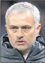  ??  ?? Mourinho says schedule puts Man U at disadvanta­ge