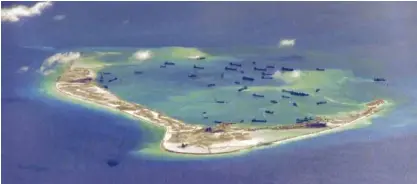  ?? —AP/REUTERS ?? US DEFENSE SECRETARY JIM MATTIS: “China’s policy in the South China Sea stands in stark contrast to the openness our strategy promotes. It calls into question China’s broader goals.”
