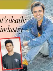  ?? PHOTOS: RAAJESSH KASHYAP/HT, YOGEN SHAH ?? Jitendra Kumar calls late Sushant Singh Rajput’s death “sad and shocking”