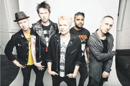  ?? Courtesy ?? Sum 41 is bringing its farewell tour, “Tour of the Setting Sum,” to Wichita’s Wave.