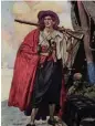  ??  ?? Un bucaniere rappresent­ato sotto il titolo Buccaneer of the Caribbean nel libro di Howard Pyle, Howard Pyle’s Book of Pirates.