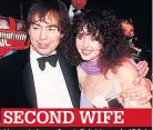  ??  ?? He wed singer Sarah Brightman in 1984