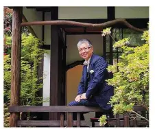  ??  ?? Ishihara Kazuyuki promises another superb garden