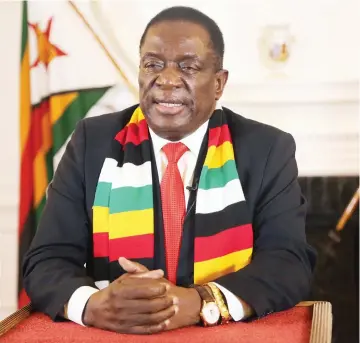  ?? ?? President Mnangagwa prioritise­s the securitisa­tion of housing ownership