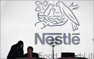  ?? LAURENT GILLIERON/KEYSTONE 2016 ?? The world’s biggest food and beverage company, Nestle, says it is buying husband-and-wife startup Sweet Earth, which sells frozen burritos stuffed with quinoa, beans and other vegetarian ingredient­s.