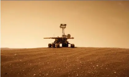  ?? ?? A still from Good Night Oppy. Photograph: © Amazon Content Services LLC