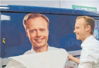  ?? FOTO: KULTURBÜRO ?? Der Dokumentar­film „Die Kandidaten“begleitet junge Politiker aus Rheinland-Pfalz bei ihrem Wahlkampf für die Bundestags­wahl 2017.