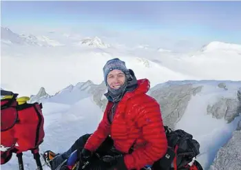  ?? FOT. ARCHIWUM PRYWATNE ?? • Niezdobyty zimą K2 jest celem kilkudzies­ięciu obecnych u podnóża góry wspinaczy i podróżnikó­w. W tym Colina O’Brady’ego