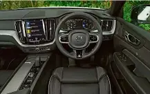  ??  ?? INTERIOR Owners rate XC60’s interior, with its seats coming in for particular praise. Some say infotainme­nt set-up could be slicker, though