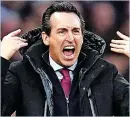  ?? ?? >>Unai Emery keeps Villa focused