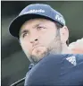  ??  ?? JON RAHM: Spanish golfer has opted for time off and has not played since start of October.