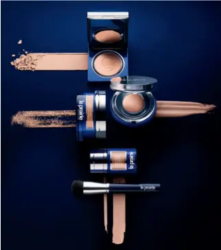  ??  ?? THE SKIN CAVIAR COMPLEXION LINE COMBINES THE SCIENCE OF SKINCARE AND THE ARTISTRY OF MAKE-UP