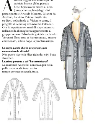  ??  ?? La prima parola che ha pronunciat­o per commentare la vittoria?
La prima persona a cui l’ha comunicata? Ha già avuto modo di conoscere l’azienda. Che impression­e si è fatto? L’aspettano sei mesi di duro lavoro. Più emozionato, curioso o spaventato? Un...