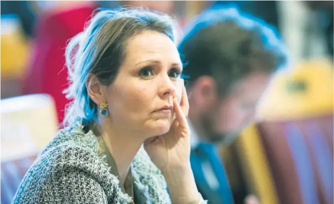  ?? FOTO: NTB SCANPIX ?? IKKE FORNØYD: Barne- og likestilli­ngsministe­r Linda Hofstad Helleland (H).