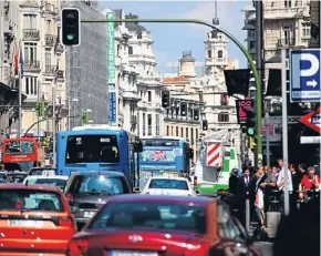  ?? GETTY ?? La Gran Vía madrileña