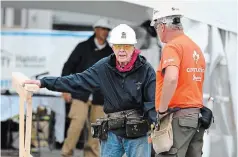  ?? DALE MACMILLAN SPECIAL TO TORSTAR ?? Terry Petkau has worked with former U.S. president Jimmy Carter on several Habitat for Humanity Projects. Carter, 96, is still active with the organizati­on.