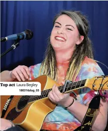  ?? 180316slug_03 ?? Top act Laura Begley