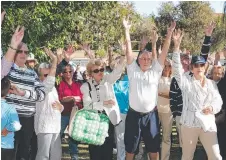  ?? ?? Macintosh Island residents rallied in the 1990s to save their park from a pit lane to be built for Indy.