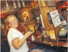  ?? STAFF FILE PHOTO ?? Sherry Palmer would “get wind of someone struggling and would organize a fundraiser with a band,” said friend Cindy Kosor. ”She’d decorate the bar, her husband would cook ...”