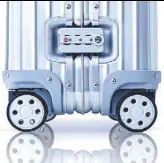  ??  ?? Rimowa provides on-the-spot service for simple repairs such as a change of wheels, locks or handles.