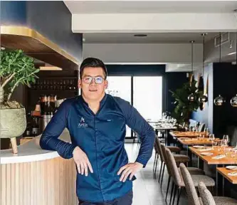  ?? Foto: Laurent Sturm ?? Chefkoch und Inhaber Hao Guo ist erst 28 Jahre jung.