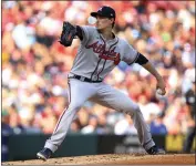  ?? AARON DOSTER – THE ASSOCIATED PRESS ?? Max Fried of the Braves allowed one run in seven innings to defeat the Reds on Friday and improve to 8-2 this season.