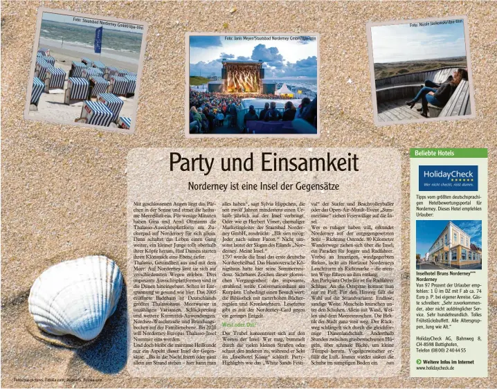  ?? To: Staatsbad Norderney GmbH/dpa tmn Fotos:pia pictures, Fotolia.com; asignarts, Fotolia.com Foto: Janis Meyer/Staatsbad Norderney GmbH/dpa tmn Foto: Nicole Jankowski/dpa tmn ??