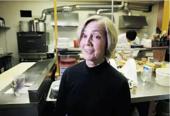  ?? JOHN LUCAS/ EDMONTON JOURNAL/ FILES ?? Chef Lynn Heard retires after 35 years as Unheardof restaurant closes its doors, June 13.