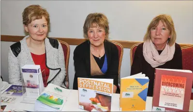  ??  ?? Nora McSherry, Bernie Wallace and Mary Murphy, all Cork County Library Service, at the launch of Cork County Council’s Physical Activity & Wellbeing Office.
