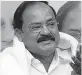  ??  ?? M. Venkaiah Naidu