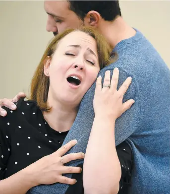  ?? PHOTO JEAN-FRANÇOIS DESGAGNÉS ?? La soprano québécoise Marianne Fiset lors des répétition­s pour l’opéra La Traviata. Elle chantera le rôle de la courtisane Violetta Valery.