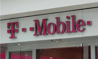  ??  ?? T-Mobile crossed 100 million users in November. Photograph: Alastair Pike/AFP/Getty Images