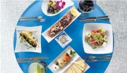  ?? ATLAS RESTAURANT GROUP/COURTESY ?? The new Ouzo Bay in Boca Raton specialize­s in Mediterran­ean cuisine with Greek specialtie­s.