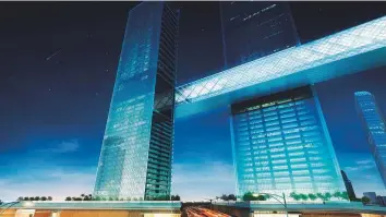  ?? Courtesy: Ithra Dubai ?? ALEC is the main contractor for the super-prestige One Za’beel twin-tower project in Dubai.