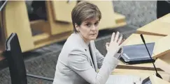  ??  ?? 0 Nicola Sturgeon said everyone wants pupils in classrooms