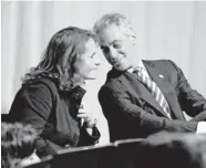  ?? | SUN-TIMES FILES ?? Mayor Rahm Emanuel and the city’s former Olympic bid chief Lori Healey at a 2012 event.