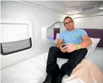  ??  ?? Jucy Snooze chief executive Tim Alpe says the company needs a partner to fasttrack its pod hotel expansion.