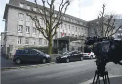  ?? — AFP ?? BREST: This picture shows a police station in Brest, western of France.