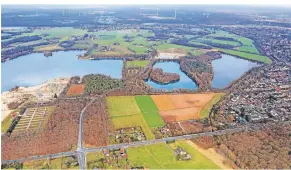  ?? FOTO: ARNULF STOFFEL ?? Zum möglichen L4n-trassenver­lauf zwischen Hünxe und Dinslaken gibt es einen gemeinsame­n Dialogproz­ess.