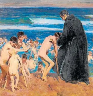  ?? // COLECCIÓN FUNDACIÓN BANCAJA, VALENCIA ?? ‘¡Triste herencia!’, de Joaquín Sorolla