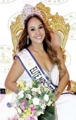  ?? ?? Michelle Encarnacio­n takes home the Elite Mrs. Internatio­nal 2023 title