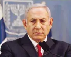  ?? |AP ?? Tras asumir el cargo Netanyahu se reunió con el ministro de Finanzas.