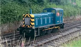  ?? ?? Class 03 D2022 on test at Midsomer Norton station. SDRHT